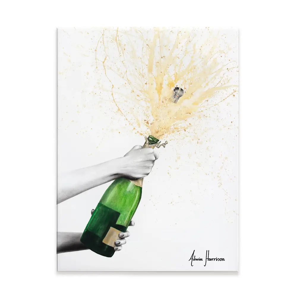 Champagne Celebration Canvas Print Champagne Celebration Canvas Print wall art product Ashvin Harrison