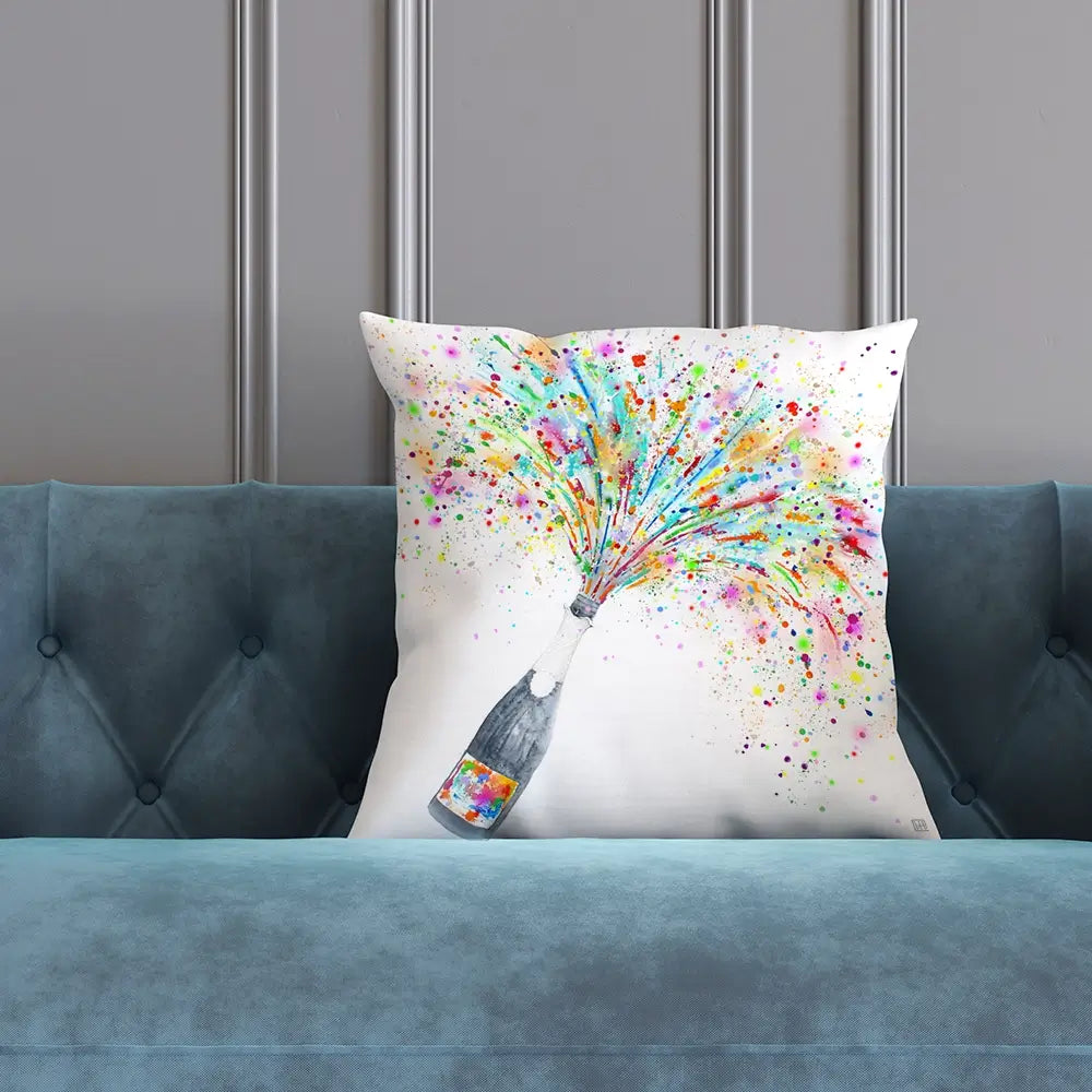 Champagne Party Cushion Champagne Party Cushion wall art product Studio Paint-Ing