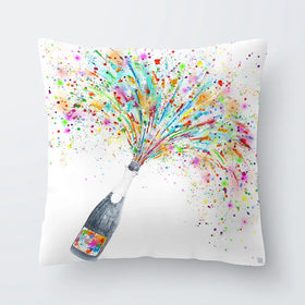Champagne Party Cushion Champagne Party Cushion wall art product Studio Paint-Ing