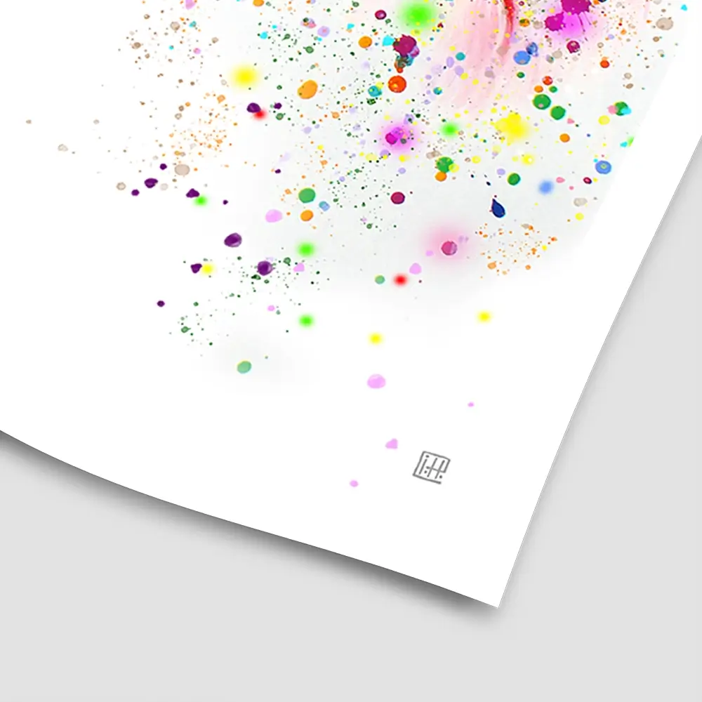 Champagne Party Square Art Print Champagne Party Square Art Print wall art product Studio Paint-Ing