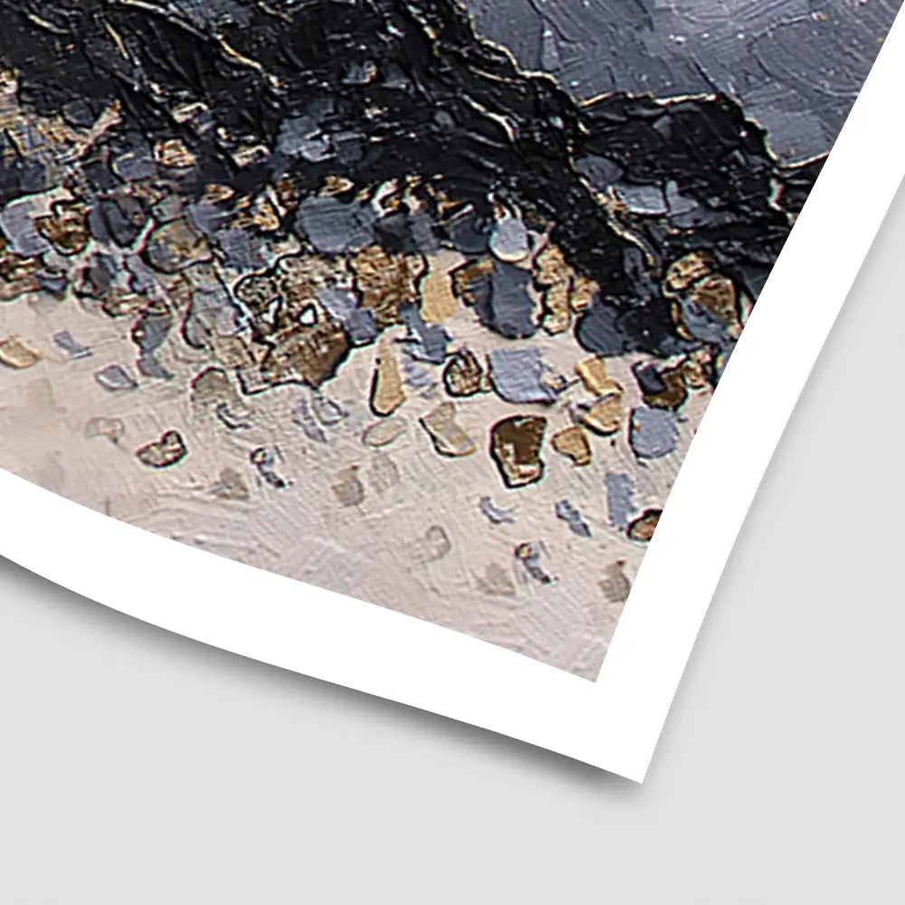 Champagne Peaks Art Print Champagne Peaks Art Print wall art product Nada Khatib