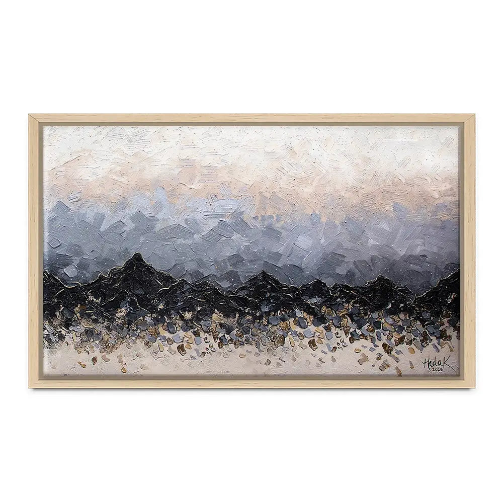 Champagne Peaks Canvas Print Champagne Peaks Canvas Print wall art product Nada Khatib