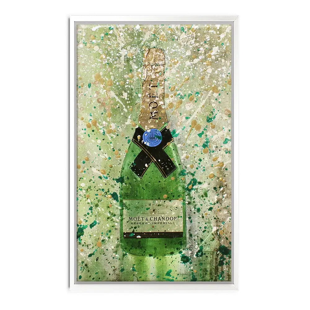 Champagne Splashing 2 Canvas Print Champagne Splashing 2 Canvas Print wall art product Studio Paint-Ing
