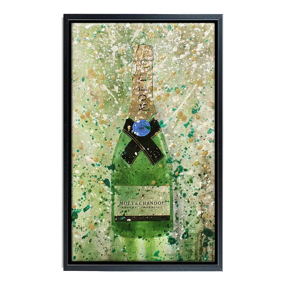 Champagne Splashing 2 Canvas Print Champagne Splashing 2 Canvas Print wall art product Studio Paint-Ing