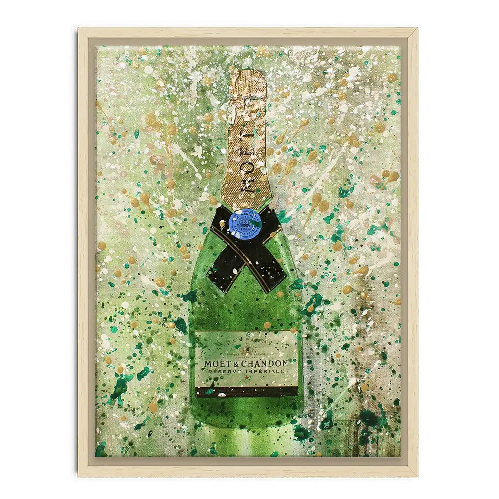 Champagne Splashing 2 Canvas Print Champagne Splashing 2 Canvas Print wall art product Studio Paint-Ing