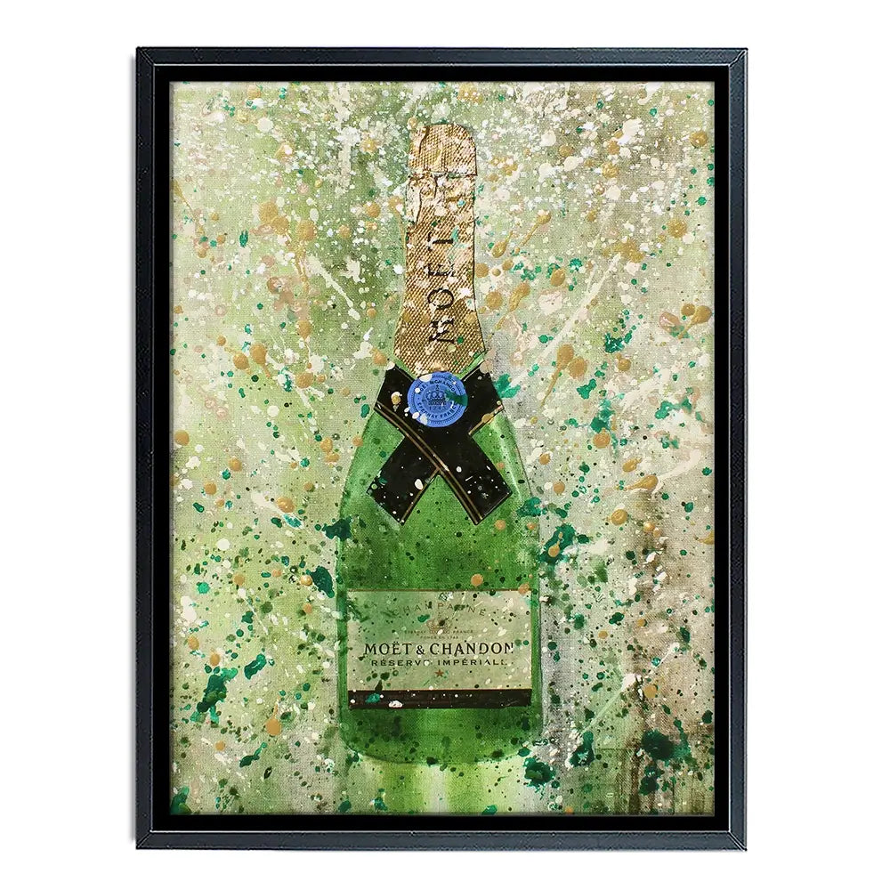Champagne Splashing 2 Canvas Print Champagne Splashing 2 Canvas Print wall art product Studio Paint-Ing