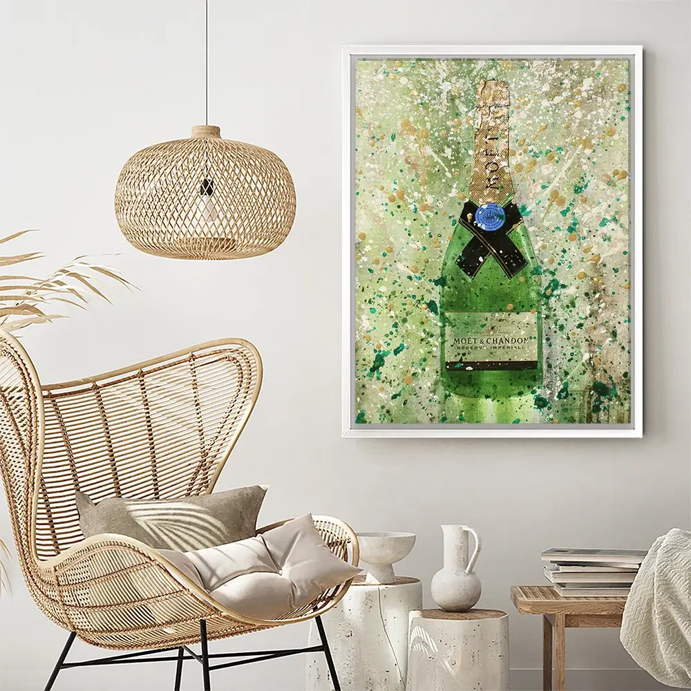 Champagne Splashing 2 Canvas Print Champagne Splashing 2 Canvas Print wall art product Studio Paint-Ing