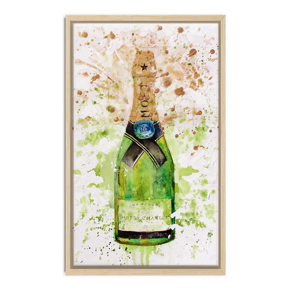 Champagne Splashing Canvas Print Champagne Splashing Canvas Print wall art product Studio Paint-Ing