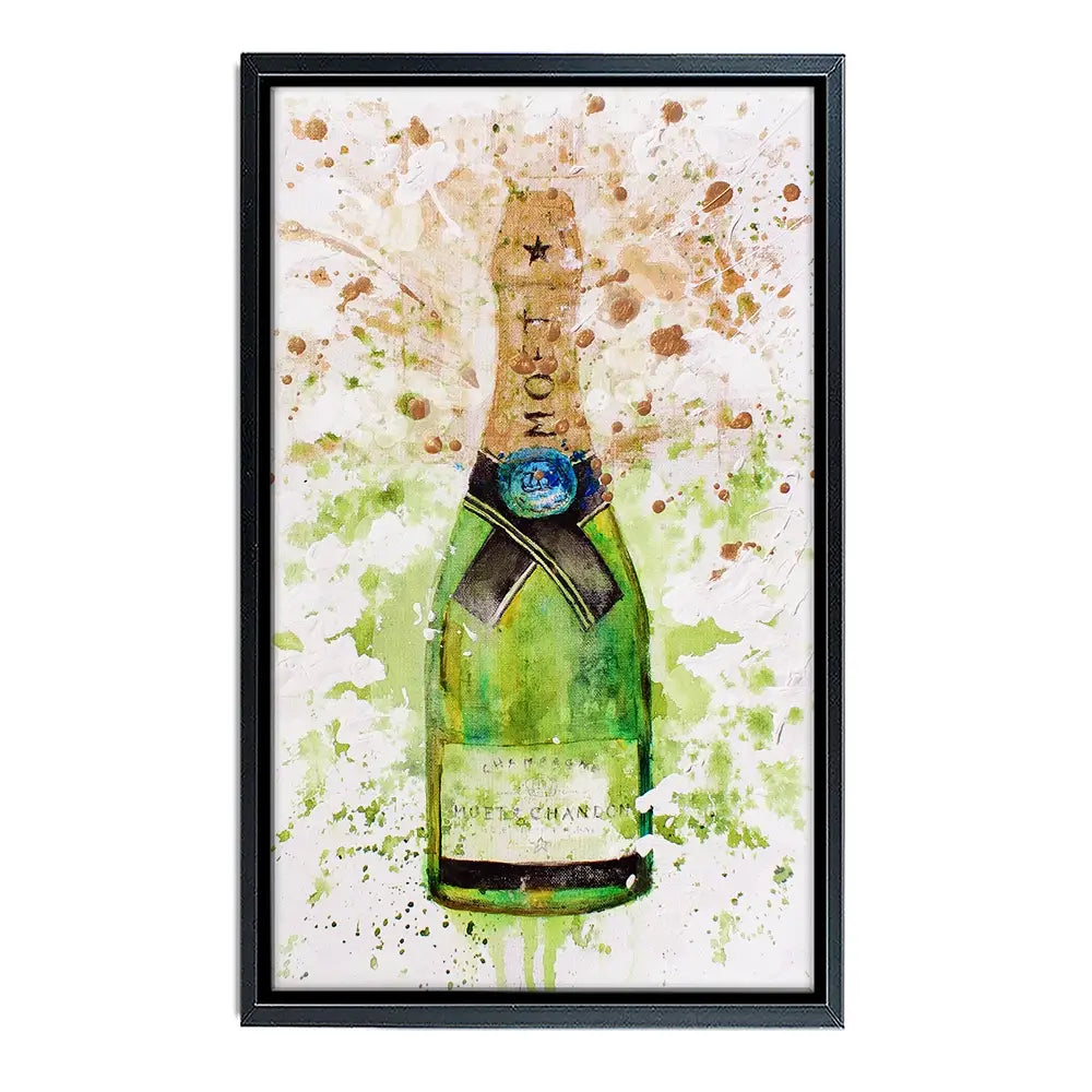 Champagne Splashing Canvas Print Champagne Splashing Canvas Print wall art product Studio Paint-Ing