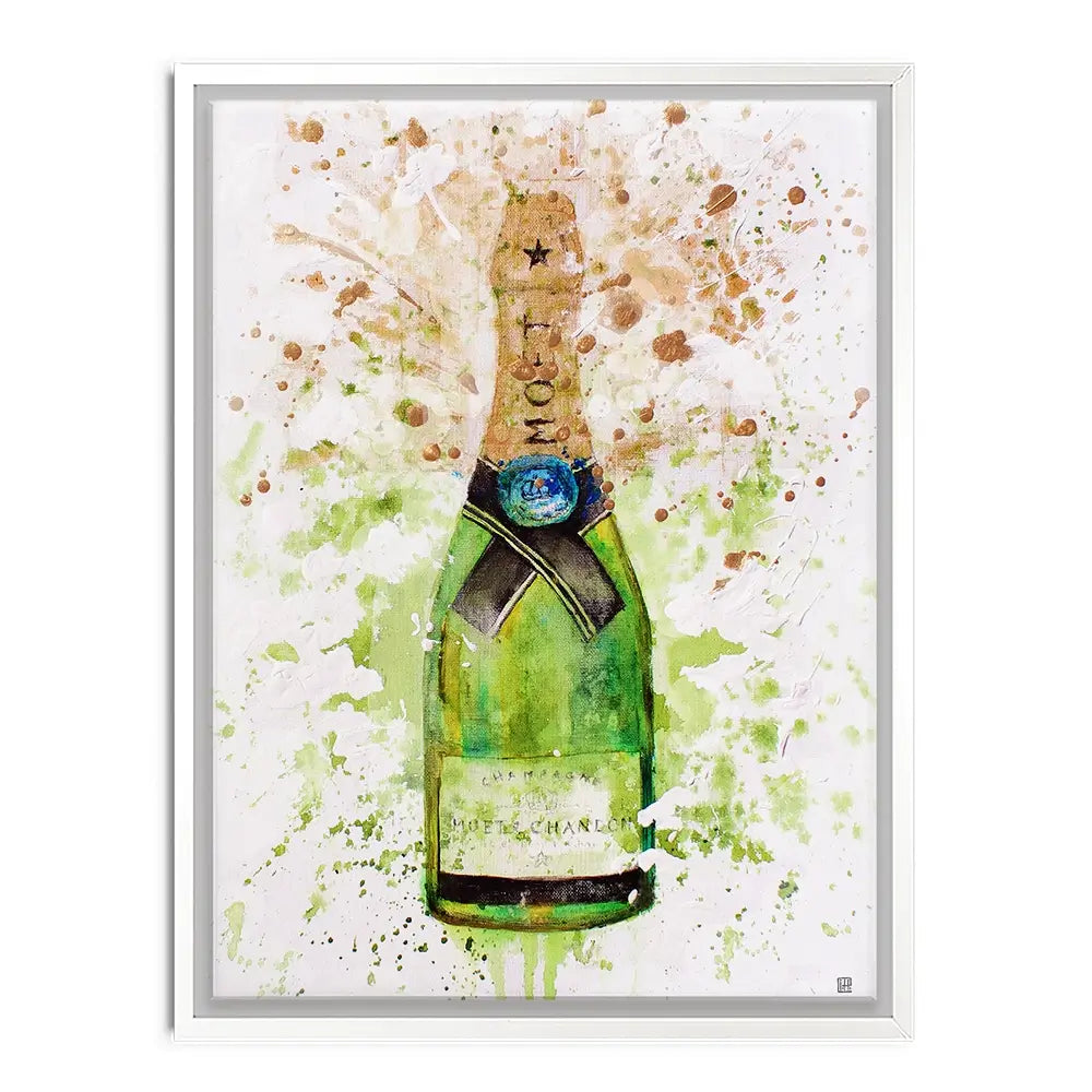 Champagne Splashing Canvas Print Champagne Splashing Canvas Print wall art product Studio Paint-Ing