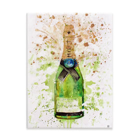 Champagne Splashing Canvas Print Champagne Splashing Canvas Print wall art product Studio Paint-Ing