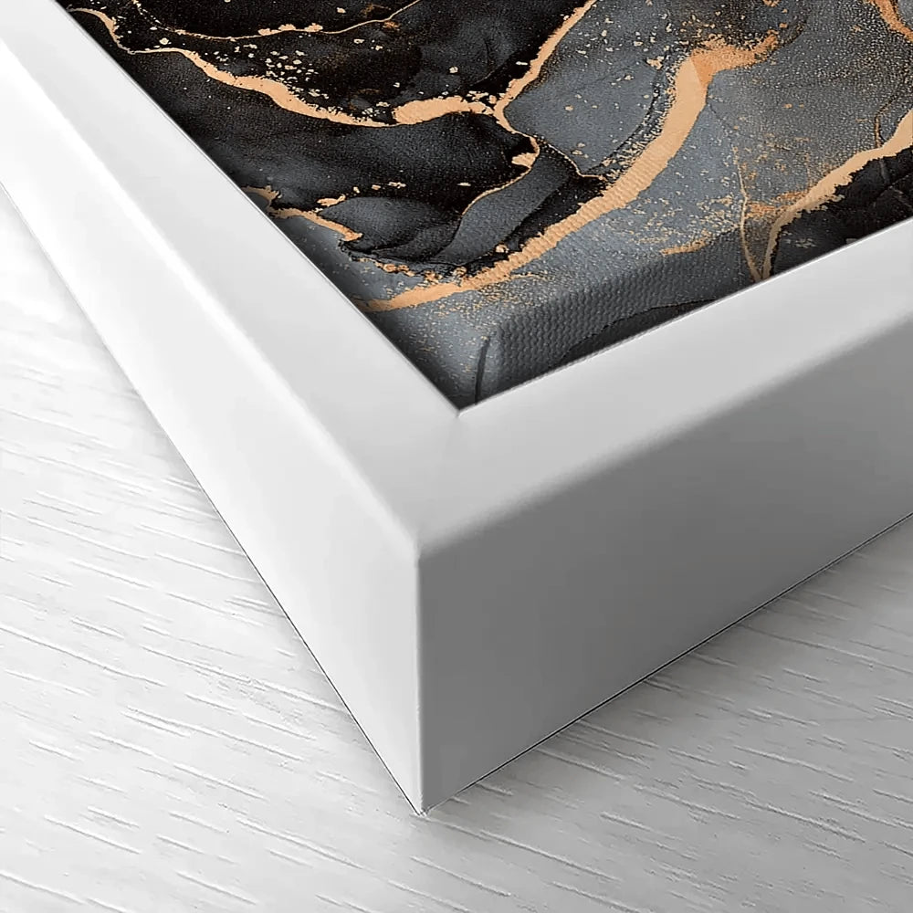 Charcoal Marble Canvas Print Charcoal Marble Canvas Print wall art product djero.adlibeshe yahoo.com / Shutterstock