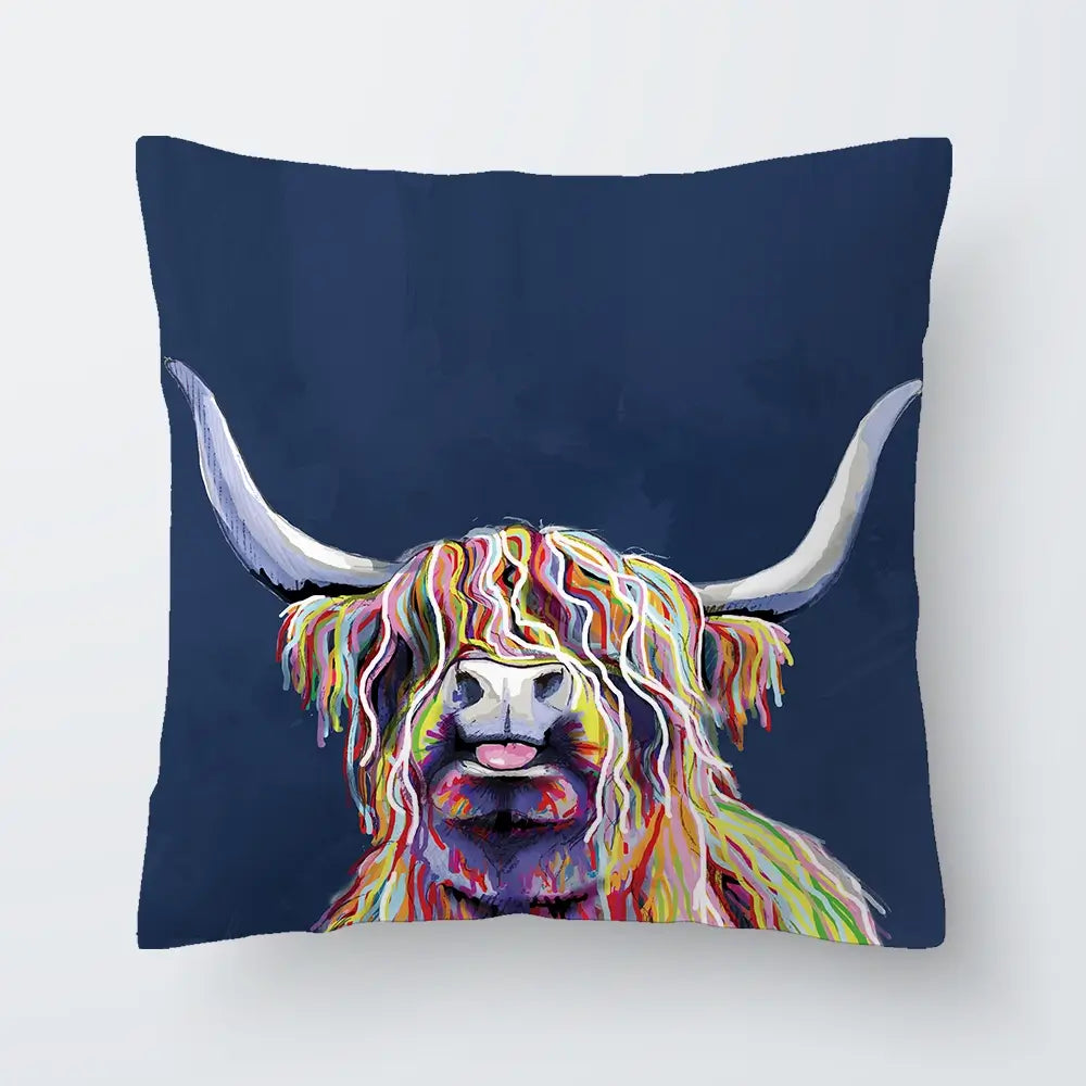 Cheeky Coo In Navy Blue Cushion Cheeky Coo In Navy Blue Cushion wall art product Independent