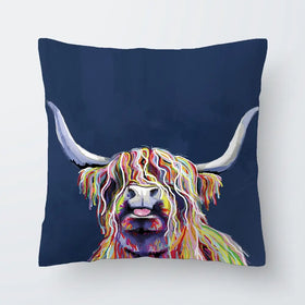Cheeky Coo In Navy Blue Cushion Cheeky Coo In Navy Blue Cushion wall art product Independent