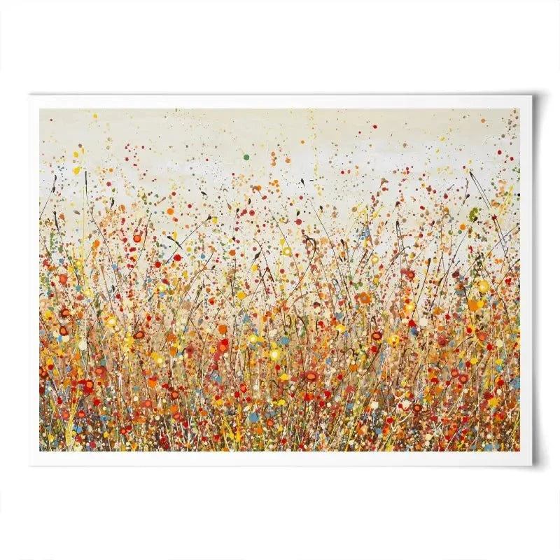 Cheerful Autumn Art Print Cheerful Autumn Art Print wall art product Olga Tkachyk