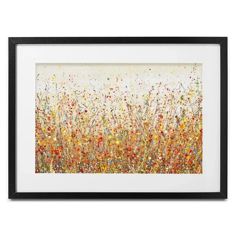 Cheerful Autumn Framed Art Print Cheerful Autumn Framed Art Print wall art product Olga Tkachyk