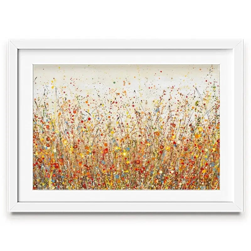 Cheerful Autumn Framed Art Print Cheerful Autumn Framed Art Print wall art product Olga Tkachyk