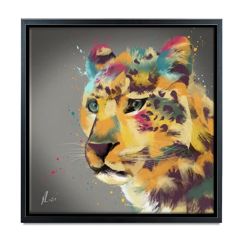 Cheetah Canvas Print Cheetah Canvas Print wall art product Aimee Linzi