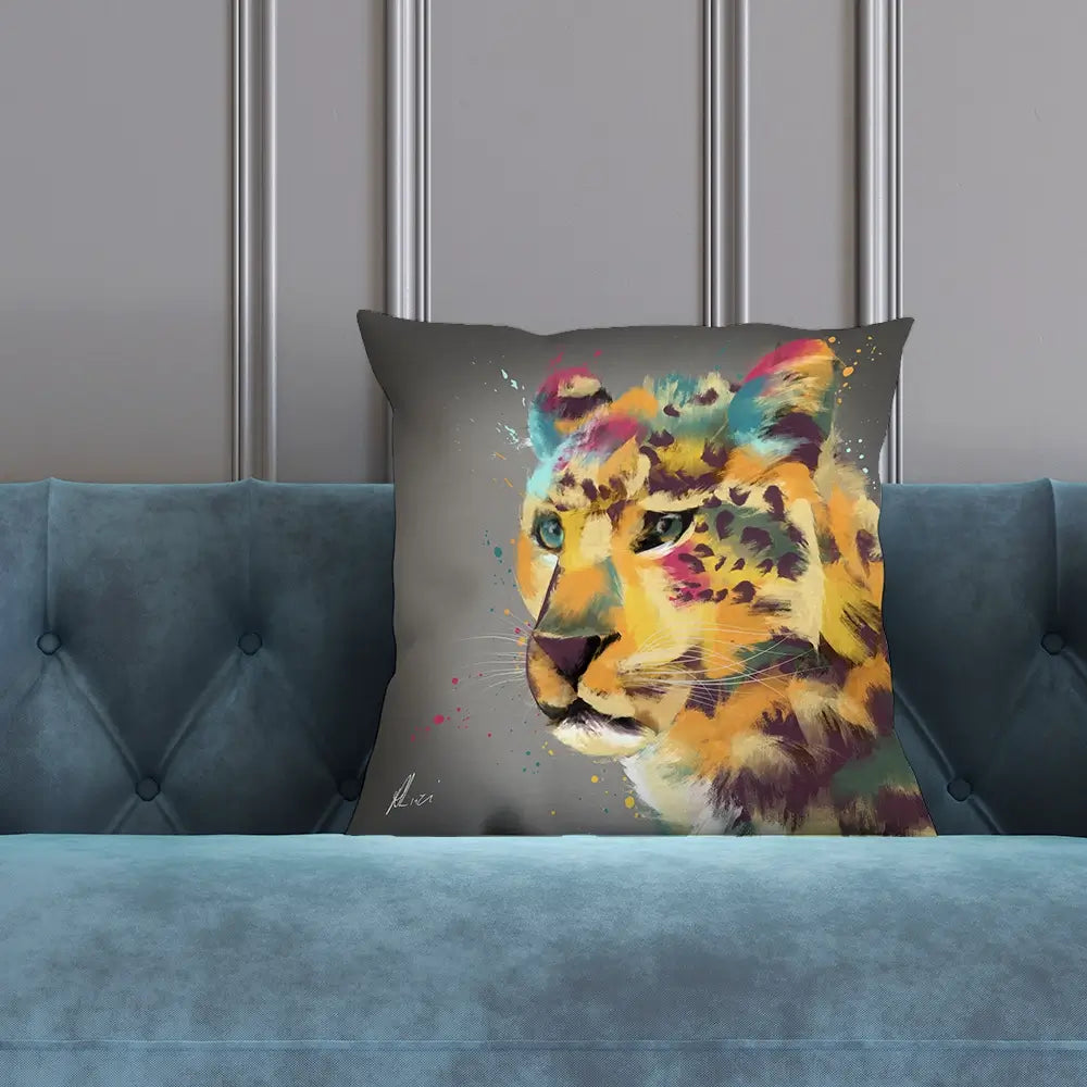 Cheetah Cushion Cheetah Cushion wall art product Aimee Linzi