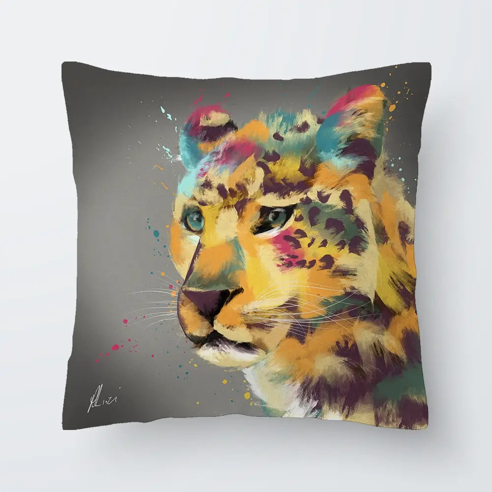 Cheetah Cushion Cheetah Cushion wall art product Aimee Linzi