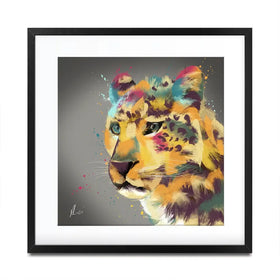 Cheetah Framed Art Print Cheetah Framed Art Print wall art product Aimee Linzi