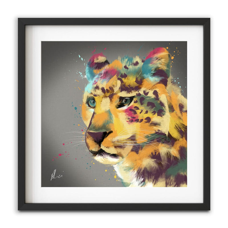 Cheetah Framed Art Print wall art product Aimee Linzi