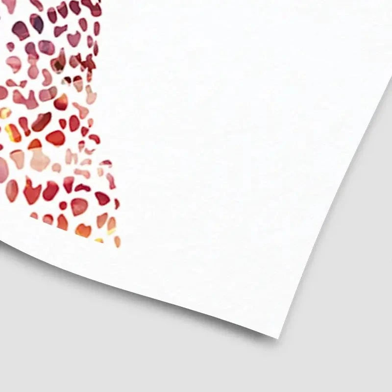 Cheetah On White Art Print Cheetah On White Art Print wall art product Sarah Manovski