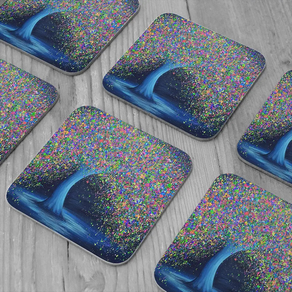 Cherished Love Coaster Set Cherished Love Coaster Set wall art product Jo Gough