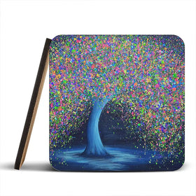 Cherished Love Coaster Set Cherished Love Coaster Set wall art product Jo Gough