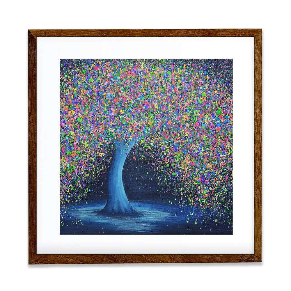 Cherished Love Square Framed Art Print Cherished Love Square Framed Art Print wall art product Jo Gough