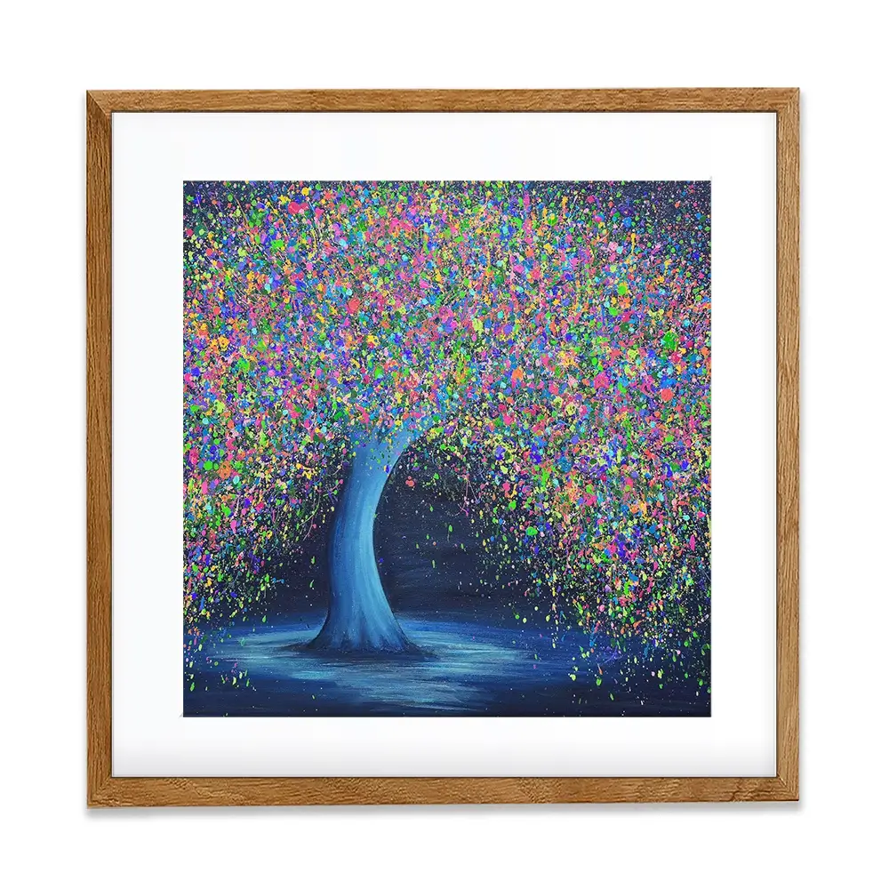 Cherished Love Square Framed Art Print Cherished Love Square Framed Art Print wall art product Jo Gough