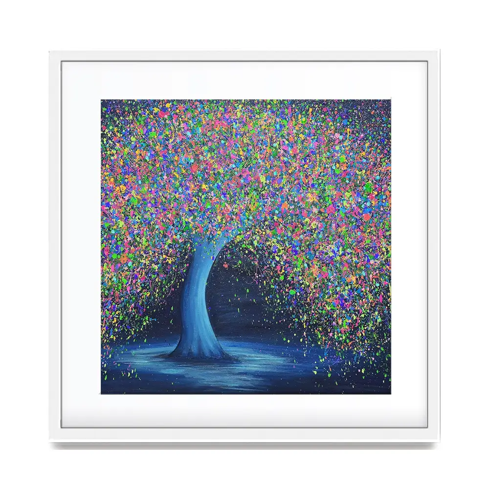 Cherished Love Square Framed Art Print Cherished Love Square Framed Art Print wall art product Jo Gough