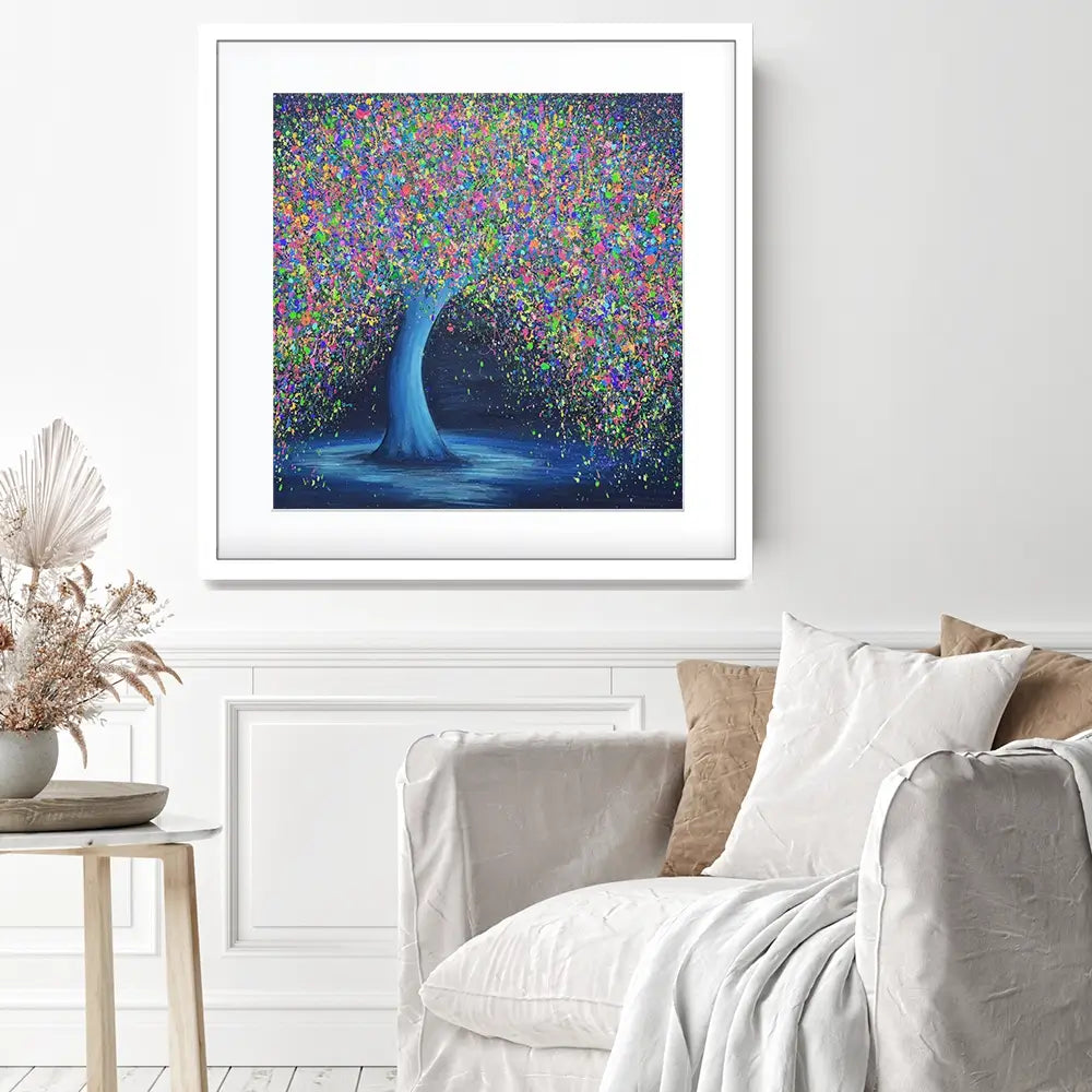 Cherished Love Square Framed Art Print Cherished Love Square Framed Art Print wall art product Jo Gough