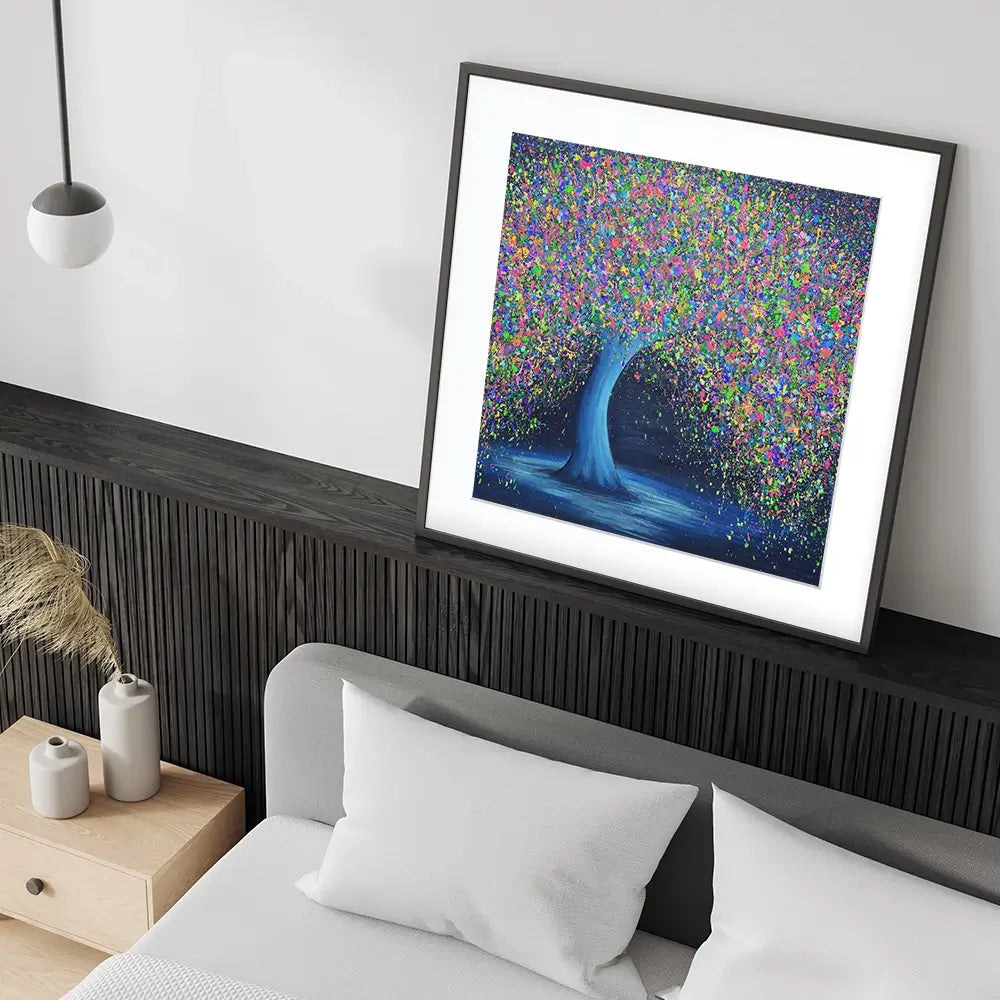 Cherished Love Square Framed Art Print Cherished Love Square Framed Art Print wall art product Jo Gough