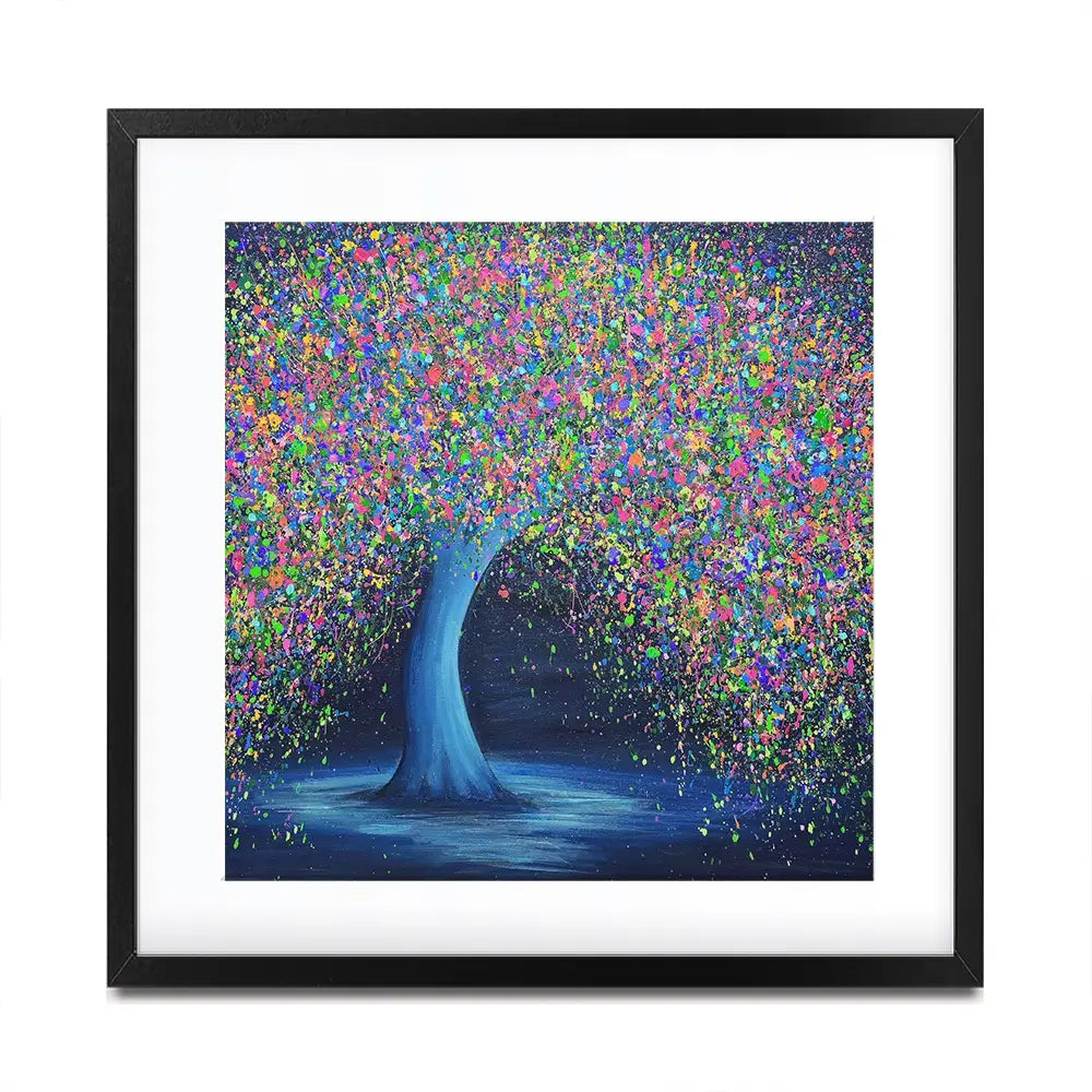 Cherished Love Square Framed Art Print Cherished Love Square Framed Art Print wall art product Jo Gough