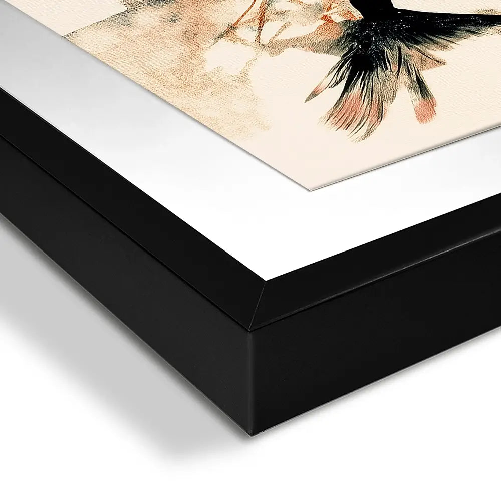 Cherry Birds Framed Art Print Cherry Birds Framed Art Print wall art product Treechild