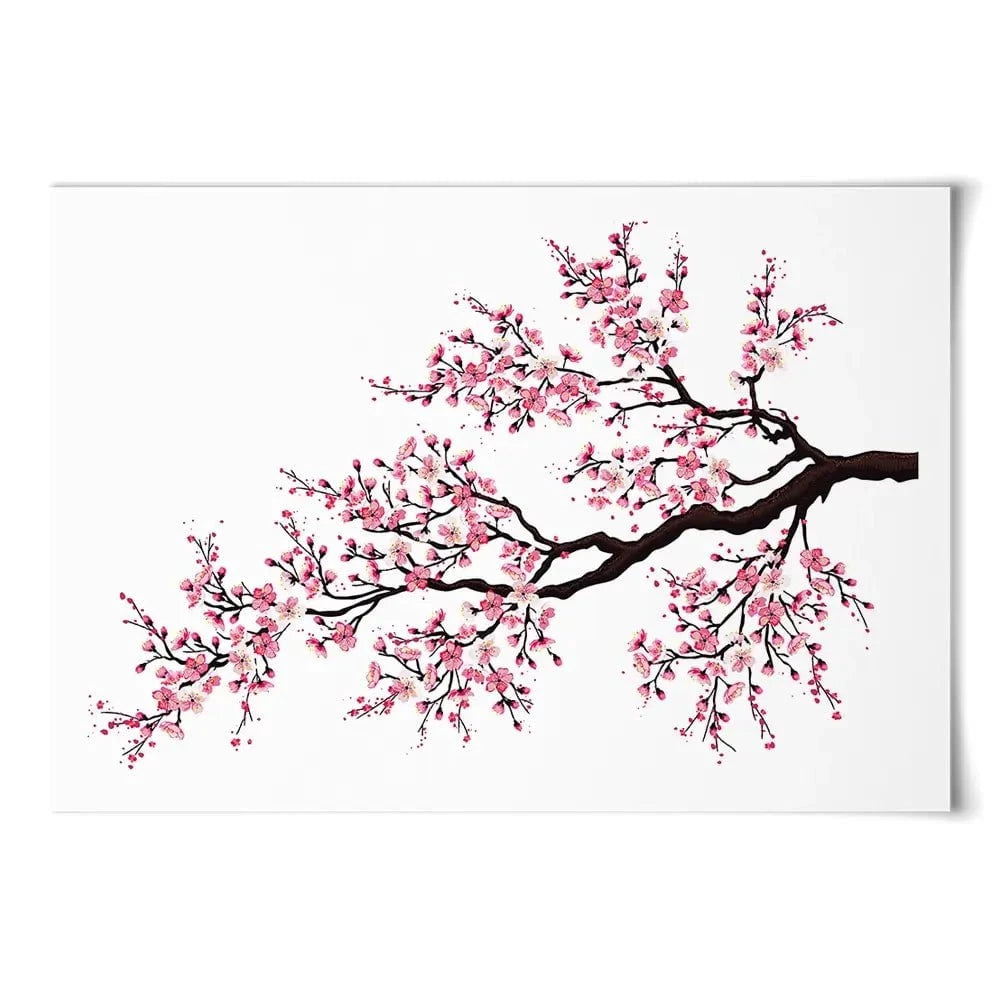 Cherry Blossom Branch Art Print Cherry Blossom Branch Art Print wall art product fresher / Shutterstock