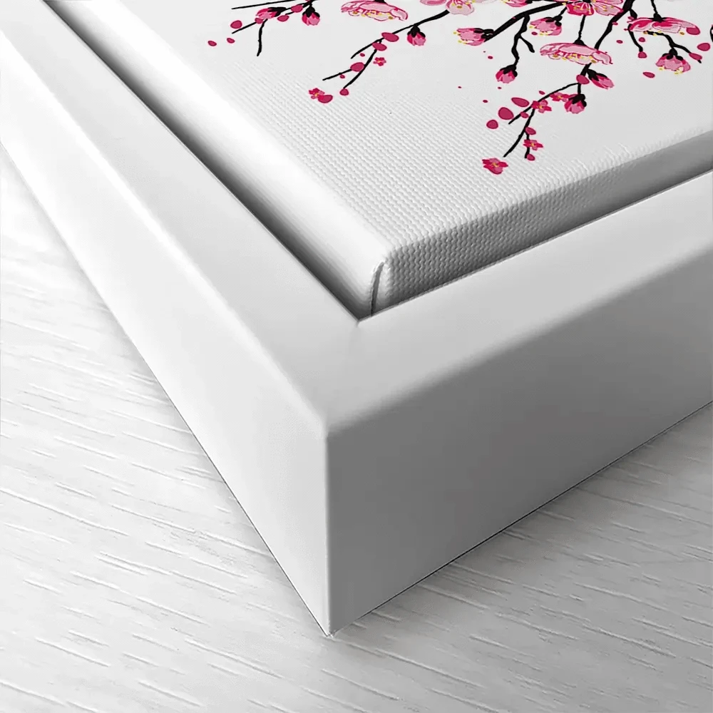 Cherry Blossom Branch Canvas Print Cherry Blossom Branch Canvas Print wall art product fresher / Shutterstock