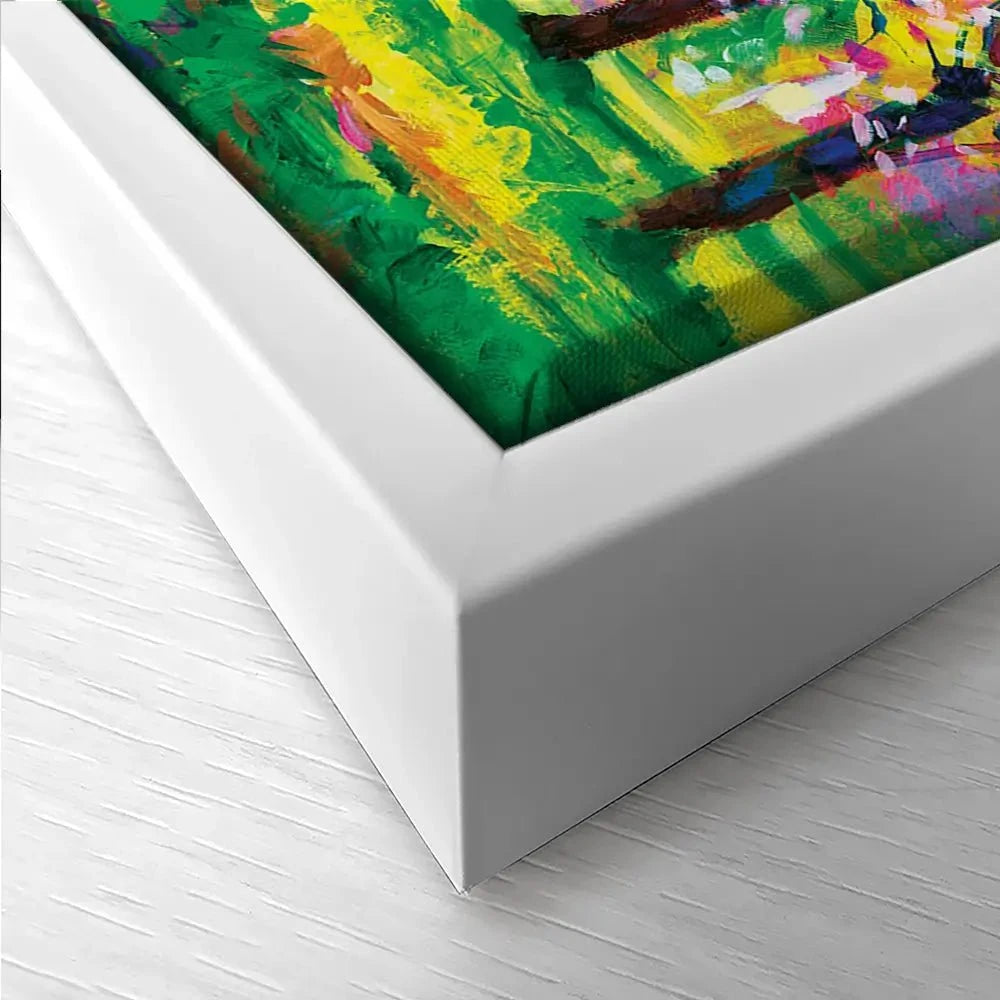 Cherry Blossom Forest Trio Canvas Print Cherry Blossom Forest Trio Canvas Print wall art product Leon Devenice