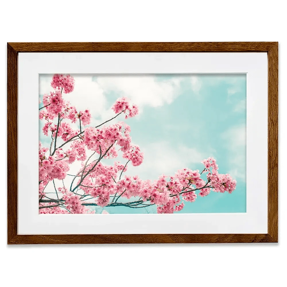 Cherry Blossom Framed Art Print Cherry Blossom Framed Art Print wall art product Makistock / Shutterstock