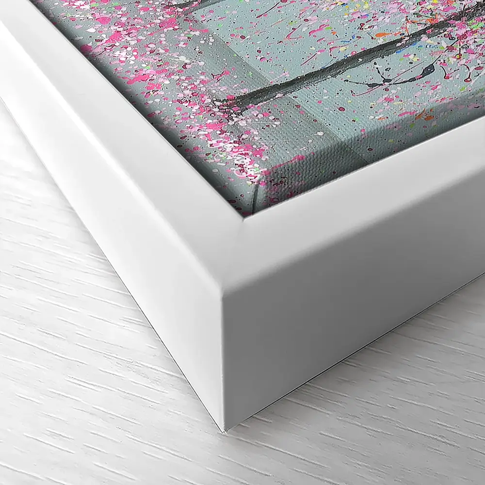 Cherry Blossom Love Canvas Print Cherry Blossom Love Canvas Print wall art product Jo Gough
