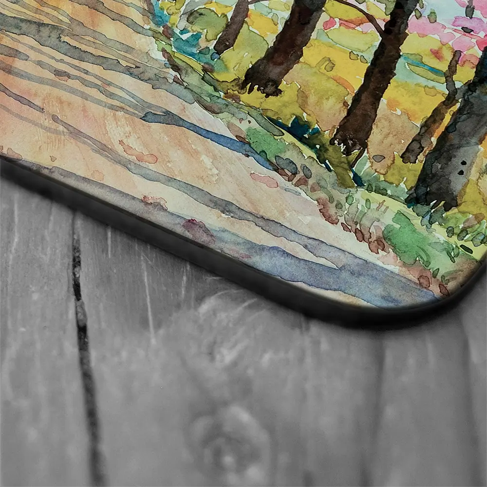 Cherry Tree Path Coaster Set Cherry Tree Path Coaster Set wall art product Painterstock / Shutterstock
