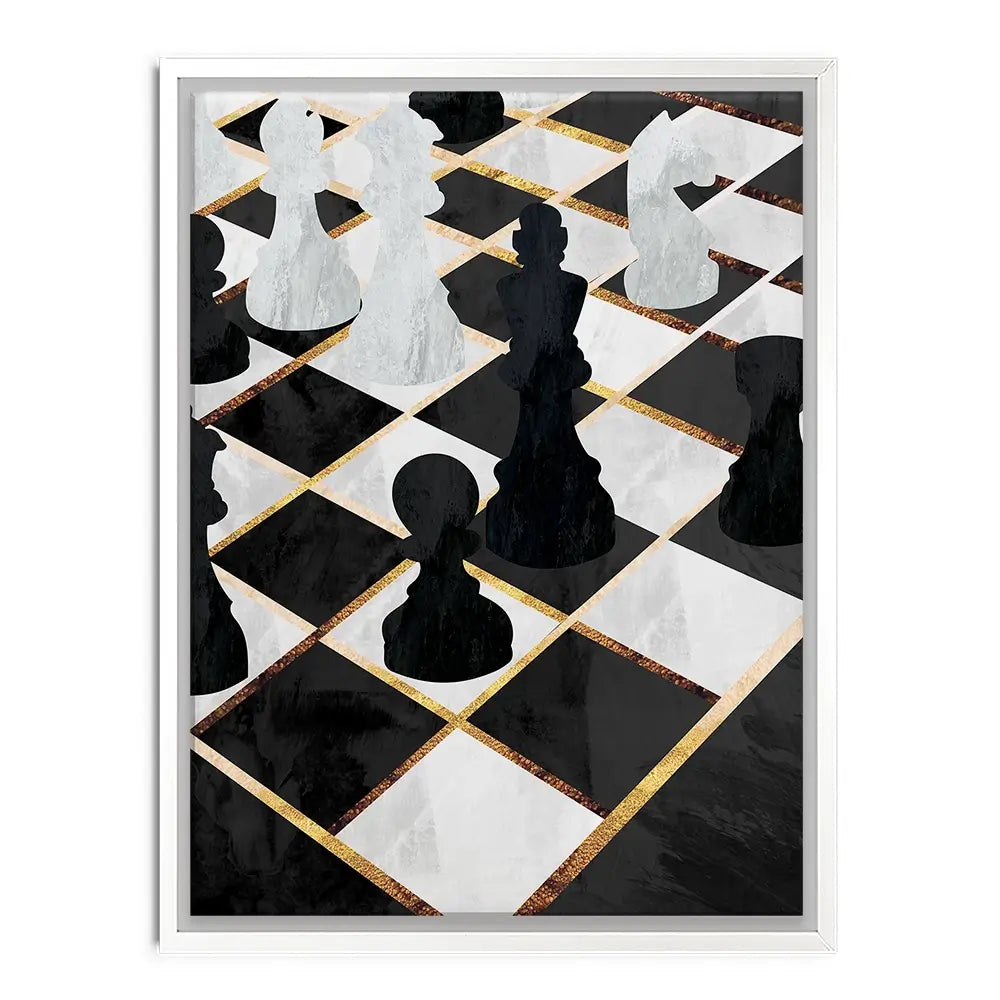Chess Canvas Print Chess Canvas Print wall art product Sarah Manovski