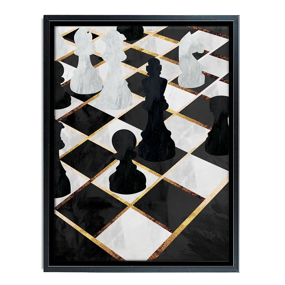 Chess Canvas Print Chess Canvas Print wall art product Sarah Manovski