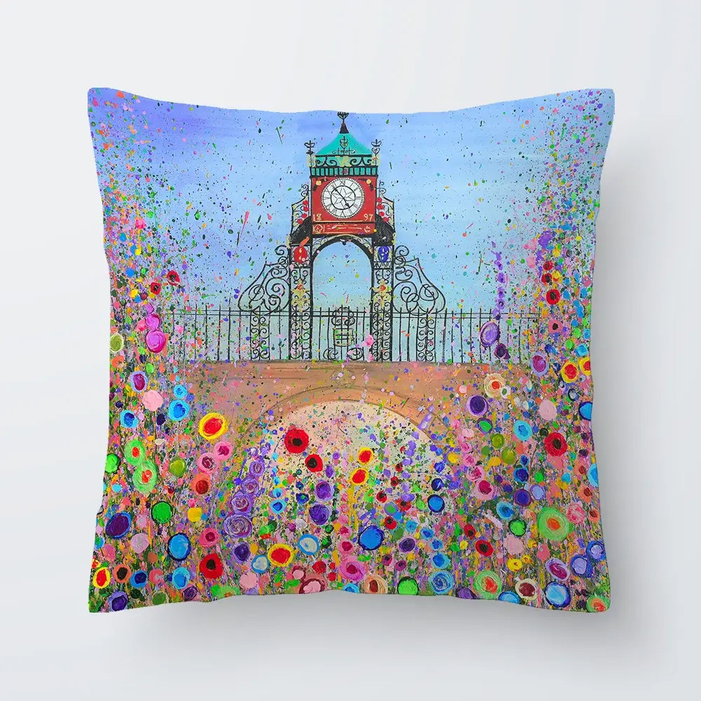 Chester Clock Cushion Chester Clock Cushion wall art product Jo Gough