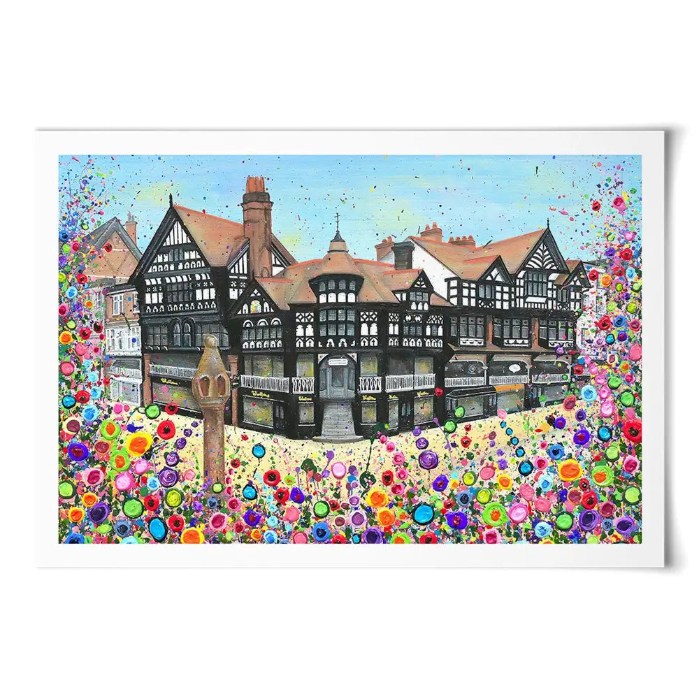 Chester Cross Art Print Chester Cross Art Print wall art product Jo Gough