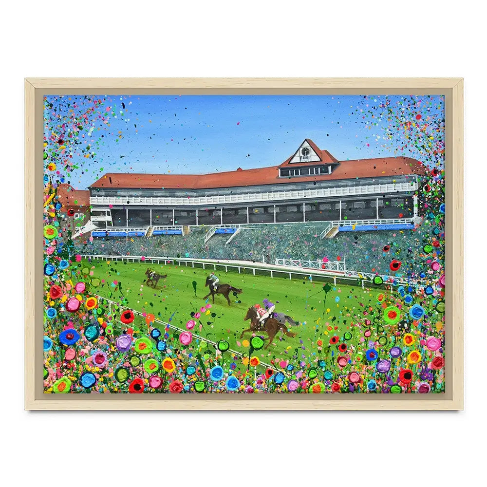 Chester Race Course Canvas Print Chester Race Course Canvas Print wall art product Jo Gough