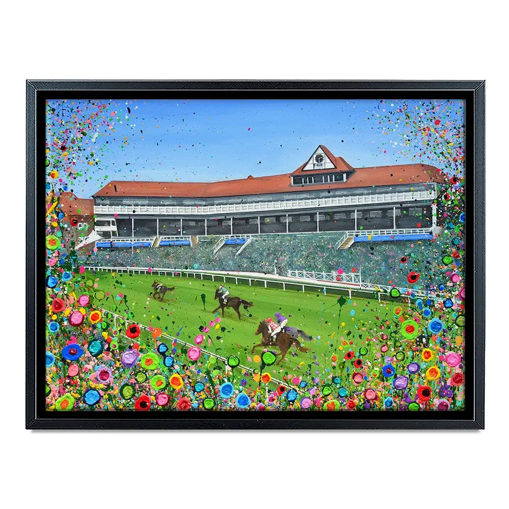 Chester Race Course Canvas Print Chester Race Course Canvas Print wall art product Jo Gough