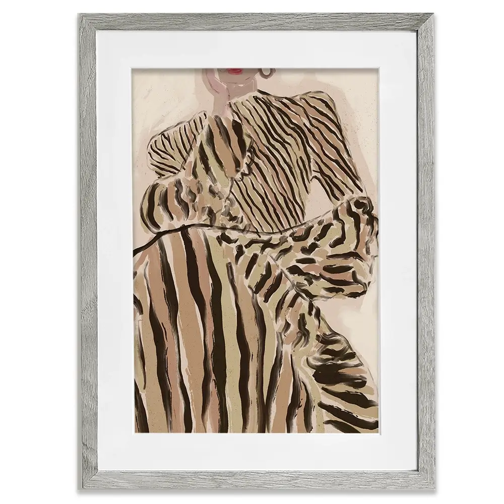 Chic Pause Framed Art Print Chic Pause Framed Art Print wall art product Treechild