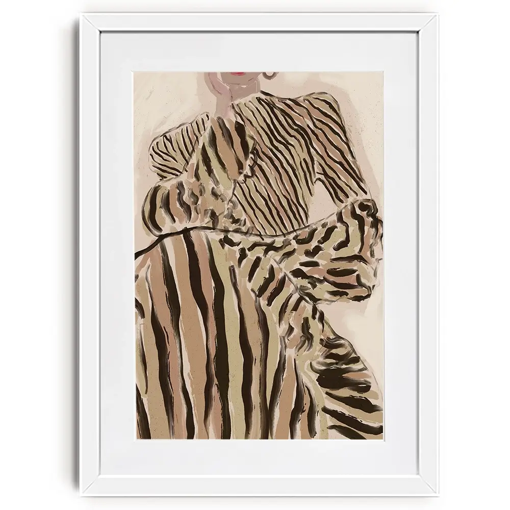 Chic Pause Framed Art Print Chic Pause Framed Art Print wall art product Treechild